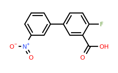 1261976-48-0 | 2-Fluoro-5-(3-nitrophenyl)benzoic acid