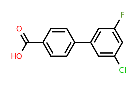 1261976-95-7 | 4-(3-Chloro-5-fluorophenyl)benzoic acid