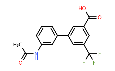 1261977-03-0 | 3-(3-Acetylaminophenyl)-5-trifluoromethylbenzoic acid
