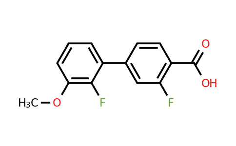 1261977-10-9 | 2-Fluoro-4-(2-fluoro-3-methoxyphenyl)benzoic acid