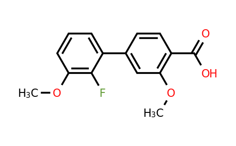 1261977-58-5 | 4-(2-Fluoro-3-methoxyphenyl)-2-methoxybenzoic acid