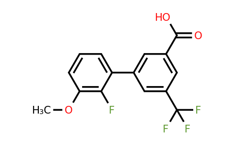 1261977-88-1 | 3-(2-Fluoro-3-methoxyphenyl)-5-trifluoromethylbenzoic acid