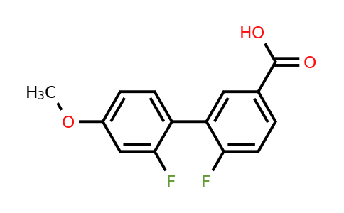 1261977-96-1 | 4-Fluoro-3-(2-fluoro-4-methoxyphenyl)benzoic acid