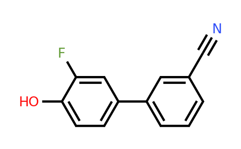 1261978-55-5 | 4-(3-Cyanophenyl)-2-fluorophenol