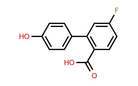 1261979-40-1 | 4-Fluoro-2-(4-hydroxyphenyl)benzoic acid