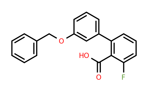 1261979-60-5 | 2-(3-Benzyloxyphenyl)-6-fluorobenzoic acid