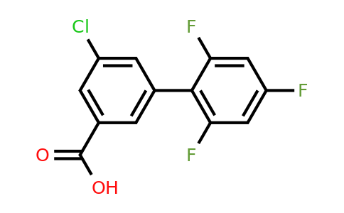 1261980-06-6 | 5-Chloro-3-(2,4,6-trifluorophenyl)benzoic acid