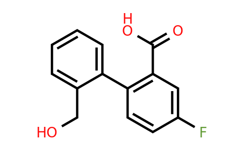 1261980-70-4 | 5-Fluoro-2-(2-hydroxymethylphenyl)benzoic acid