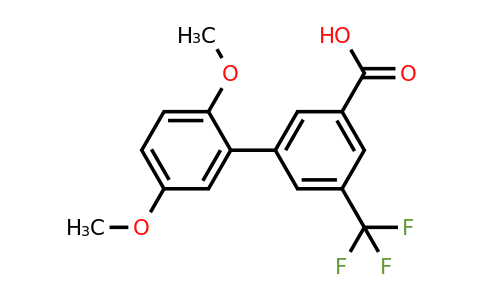 1261980-71-5 | 3-(2,5-Dimethoxyphenyl)-5-trifluoromethylbenzoic acid