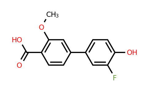 1261981-02-5 | 4-(3-Fluoro-4-hydroxyphenyl)-2-methoxybenzoic acid