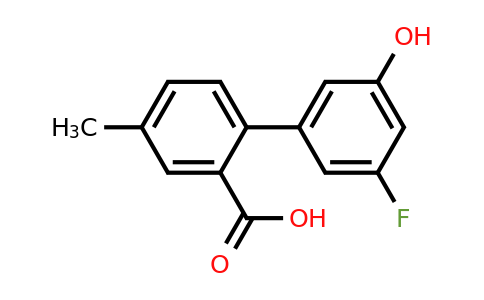 1261981-09-2 | 2-(3-Fluoro-5-hydroxyphenyl)-5-methylbenzoic acid