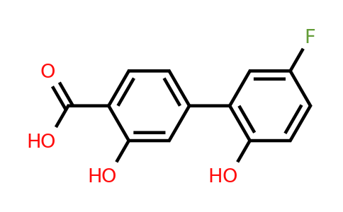 1261981-12-7 | 4-(5-Fluoro-2-hydroxyphenyl)-2-hydroxybenzoic acid