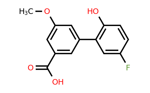1261981-15-0 | 3-(5-Fluoro-2-hydroxyphenyl)-5-methoxybenzoic acid