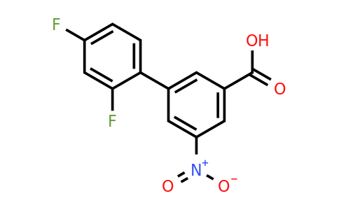 1261981-22-9 | 3-(2,4-Difluorophenyl)-5-nitrobenzoic acid
