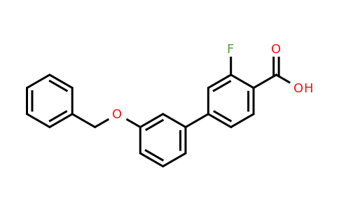 1261981-29-6 | 3'-(Benzyloxy)-3-fluoro-[1,1'-biphenyl]-4-carboxylic acid