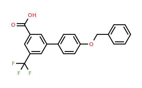 1261981-33-2 | 3-(4-Benzyloxyphenyl)-5-trifluoromethylbenzoic acid