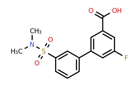 1261981-41-2 | 3-(3-N,N-Dimethylsulfamoylphenyl)-5-fluorobenzoic acid