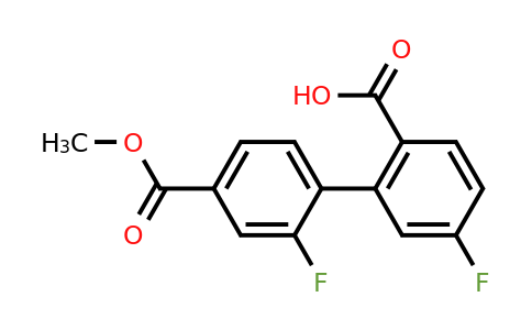 1261982-22-2 | 4-Fluoro-2-(2-fluoro-4-methoxycarbonylphenyl)benzoic acid