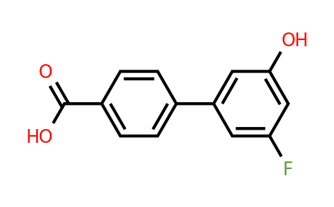1261982-89-1 | 4-(3-Fluoro-5-hydroxyphenyl)benzoic acid