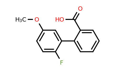 1261982-96-0 | 2-(2-Fluoro-5-methoxyphenyl)benzoic acid