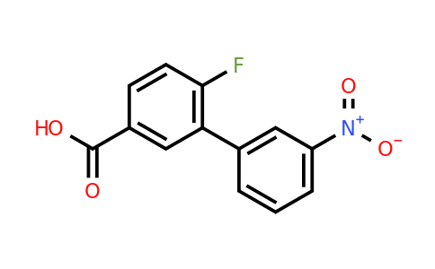 1261983-30-5 | 6-Fluoro-3'-nitro-[1,1'-biphenyl]-3-carboxylic acid