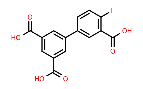1261984-63-7 | 4'-Fluoro-[1,1'-biphenyl]-3,3',5-tricarboxylic acid