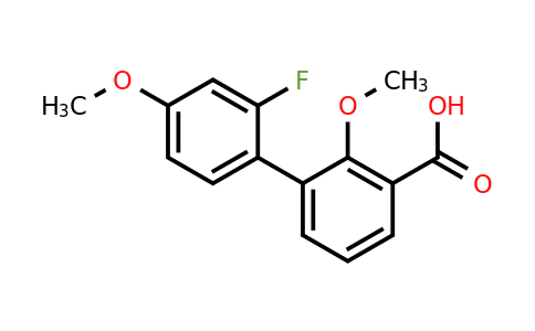 1261984-65-9 | 3-(2-Fluoro-4-methoxyphenyl)-2-methoxybenzoic acid