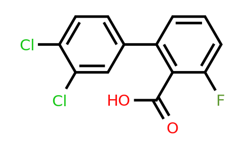 1261984-68-2 | 2-(3,4-Dichlorophenyl)-6-fluorobenzoic acid