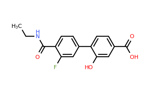 1261985-03-8 | 4-[4-(Ethylcarbamoyl)-3-fluorophenyl]-3-hydroxybenzoic acid