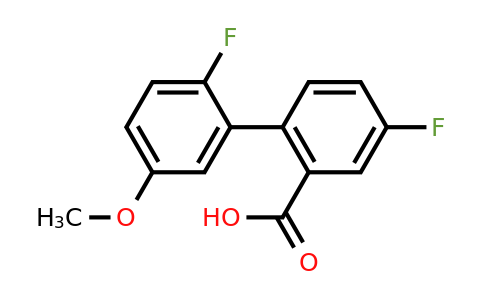 1261985-06-1 | 5-Fluoro-2-(2-fluoro-5-methoxyphenyl)benzoic acid