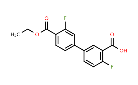 1261985-35-6 | 5-[4-(Ethoxycarbonyl)-3-fluorophenyl]-2-fluorobenzoic acid