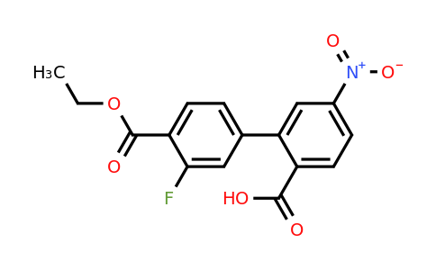 1261985-62-9 | 2-[4-(Ethoxycarbonyl)-3-fluorophenyl]-4-nitrobenzoic acid