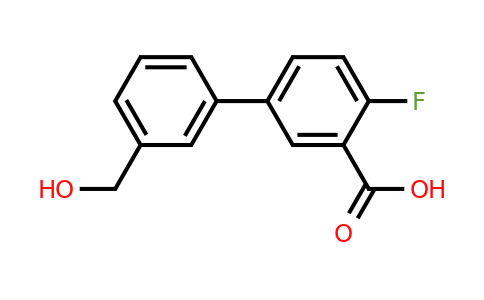 1261986-35-9 | 2-Fluoro-5-(3-hydroxymethylphenyl)benzoic acid