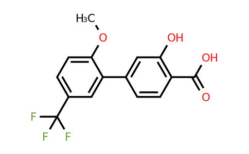1261987-07-8 | 2-Hydroxy-4-(2-methoxy-5-trifluoromethylphenyl)benzoic acid