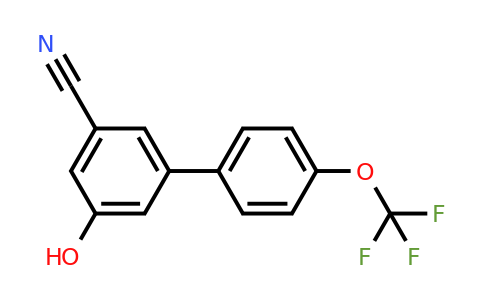 1261987-22-7 | 3-Cyano-5-(4-trifluoromethoxyphenyl)phenol