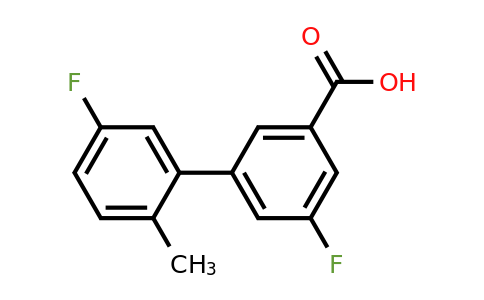 1261988-06-0 | 5,5'-Difluoro-2'-methyl-[1,1'-biphenyl]-3-carboxylic acid