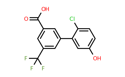 1261988-20-8 | 3-(2-Chloro-5-hydroxyphenyl)-5-trifluoromethylbenzoic acid