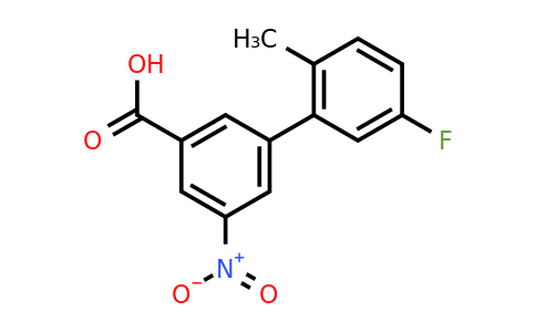 1261988-33-3 | 3-(5-Fluoro-2-methylphenyl)-5-nitrobenzoic acid