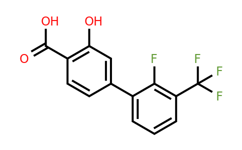 1261988-42-4 | 4-(2-Fluoro-3-trifluoromethylphenyl)-2-hydroxybenzoic acid