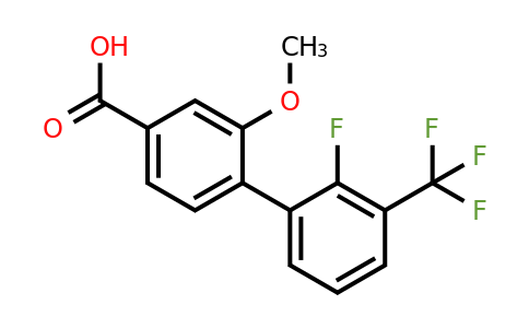 1261988-61-7 | 4-(2-Fluoro-3-trifluoromethylphenyl)-3-methoxybenzoic acid