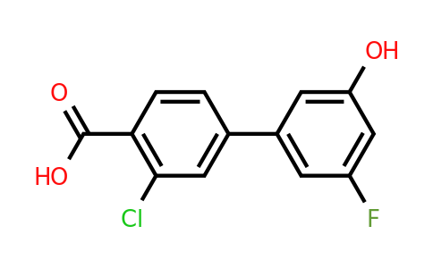 1261988-74-2 | 2-Chloro-4-(3-fluoro-5-hydroxyphenyl)benzoic acid