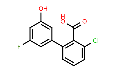 1261988-82-2 | 6-Chloro-2-(3-fluoro-5-hydroxyphenyl)benzoic acid
