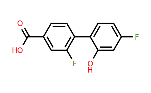 1261988-93-5 | 3-Fluoro-4-(4-fluoro-2-hydroxyphenyl)benzoic acid