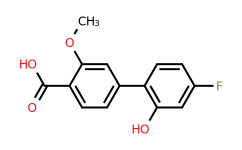 1261989-13-2 | 4-(4-Fluoro-2-hydroxyphenyl)-2-methoxybenzoic acid