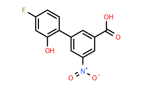 1261989-21-2 | 3-(4-Fluoro-2-hydroxyphenyl)-5-nitrobenzoic acid