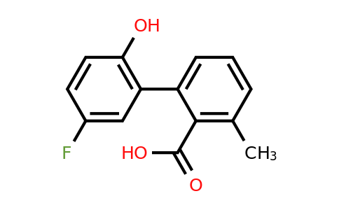 1261989-29-0 | 2-(5-Fluoro-2-hydroxyphenyl)-6-methylbenzoic acid