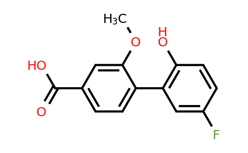 1261989-45-0 | 4-(5-Fluoro-2-hydroxyphenyl)-3-methoxybenzoic acid