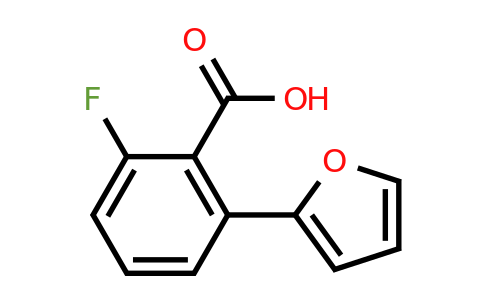 1261990-22-0 | 6-Fluoro-2-(furan-2-yl)benzoic acid
