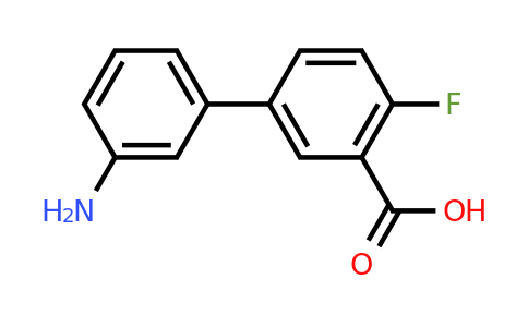 1261990-89-9 | 5-(3-Aminophenyl)-2-fluorobenzoic acid