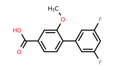 1261990-92-4 | 4-(3,5-Difluorophenyl)-3-methoxybenzoic acid